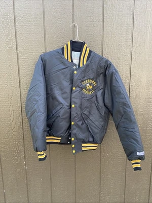 Vintage DeLong USA Nylon Jacket Mens Large Cleburne Texas Football - Image 1 of 4