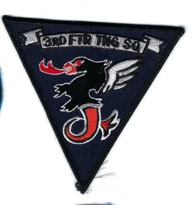PATCH USAF 3RD FIGHTER TRAINING SQ FTS EIELSON AFB JT-42 - Picture 1 of 1