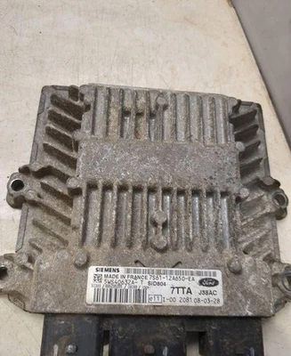 Ford Fiesta Motorsteuergerat/-modul 5WS40632AT 7S6112A650EA - Image 1 of 4