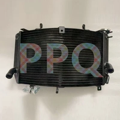 Enfriador de radiador de aluminio compatible con Suzuki GSXR750 2000-03 GSXR600 2001-2003 K1 K2 Foto 1 de 2