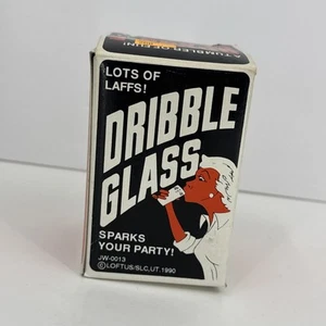 Vintage Dribble Glass In Box JW-0013 EUC 1990  - Picture 1 of 4