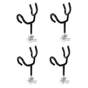 Fishing Rod Holders for Boat 4Pcs of 20 Degree 4 Inch Sure Grip Steel Rod Boa... - Picture 1 of 6