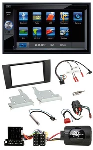 Blaupunkt Lenkrad USB Bluetooth TMC 2DIN Navigation für Audi A4 99-01 BOSE Volla - Bild 1 von 12