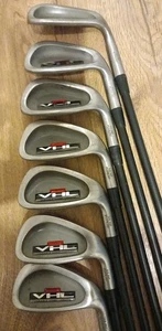 Maxfli VHL Set Of Irons 3,4,5,6,7,8 & SW Mens Graphite Shafts Golf Clubs Right H - Picture 1 of 11