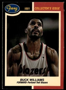 1990-91 Fleer Franz Portland Trailblazers Buck Williams Portland Trail Blazers - Picture 1 of 2