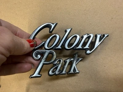 Insignia emblema parque Mercury Colony 1973-1978 vintage D3MB71291A36AA 73-78 OEM Foto 1 de 4