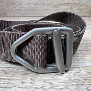 Cabelas Bison Hunting Military Operator Webbed Belt Brown XL 42-44” Made In USA - Picture 1 of 4