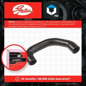 Radiator Hose fits MERCEDES C220 W202 2.2 Upper 93 to 00 M111.961 Coolant Gates - Picture 1 of 2
