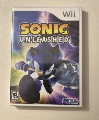Sonic Unleashed Nintendo Wii Complete Video Game with Manual In Original Case - Image 1 of 4