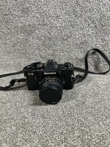 Vintage Mamiya ZE Quartz film camera W/ f2 50mm Lens PARTS/REPAIR As-is JAPAN - Picture 1 of 17