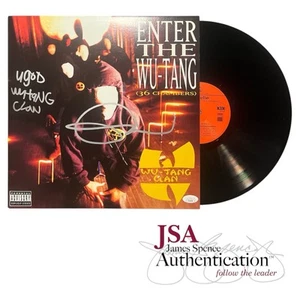 Wu-Tang Clan Signed Enter The Wu-Tang 36 Chambers Vinyl Album LP Auto ~ JSA COA - Picture 1 of 2