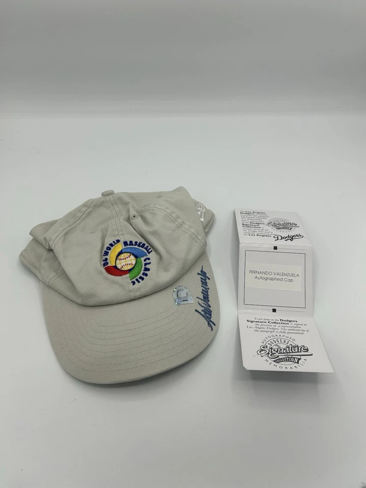 Fernando Valenzuela Signed RARE 2006 World Classic Autograph MLB Authentic - Image 1 of 2