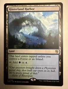 Hinterland Harbor - Aetherdrift Commander (DRC) - (Near Mint NM) MTG - Picture 1 of 1