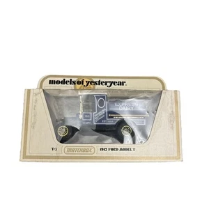 Matchbox Modelli Di Un Tempo 1912 Ford Modello T Express Dairy Made 1978 Vintage - Foto 1 di 24