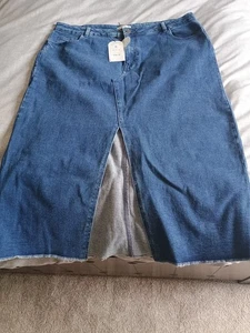 bnwt size 18 Eco denim skirt by Monsoon £59 rp - Picture 1 of 2