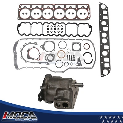 Head Gasket Set Oil Pump for 99-03 Jeep Grand Cherokee Wrangler TJ 4.0L  - Image 1 of 4