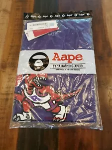 BAPE x Mitchell & Ness - Toronto Raptors (New in Bag w/ Tags) NBA Aape Large L - Picture 1 of 5