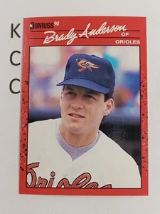 1990 Donruss Baseball Baltimore Orioles #638 Brady Anderson - Picture 1 of 2