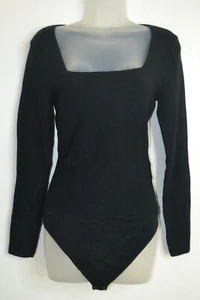 Abercrombie & Fitch , Long Sleeve, Bodysuit, Black, Size M - Picture 1 of 13