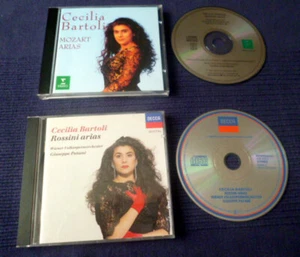 2 CDs Cecilia Bartoli Rossini & Mozart Arias Otello Stabat Mater Figaro Cosi Van - Bild 1 von 7