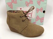 jellypop currie wedge booties