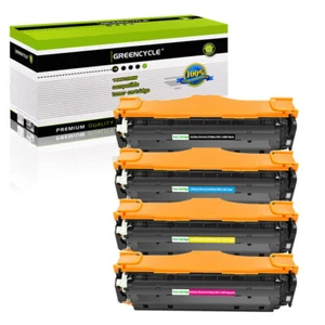 Pack de 4 toners compatibles avec HP CC530A 531A 532A 533A LaserJet CM2320NF 2320FXI CP2025fw - Photo 1/24