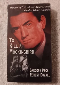 To Kill a Mockingbird (VHS, 1994) Gregory Peck B&W 1962 New Sealed Film - Picture 1 of 3