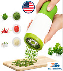 Herb Grinder Spice Vegetable Mill Shredder Chopper Parsley/Cilantro Kitchen Tool photo