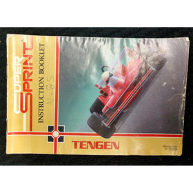Super SPRINT Tengen (NES) Manual (NO Game/Cover Art/Case) - No Tracking