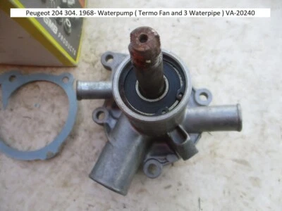 Peugeot 204 304. 1068- Waterpump ( 3 waterpipipe Termomatic Fan VA-20240 - Image 1 of 4