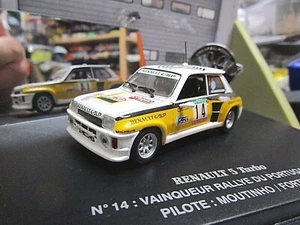RENAULT 5 Turbo taglia B Rallye MPortugal 1986 #14 Moutinho 1st Galp UH Eagles 1:43 - Foto 1 di 5