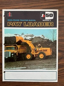 Original INTERNATIONAL HARVESTER HOUGH H-50C PAY Loader Sales Brochure  EB3 - Picture 1 of 2