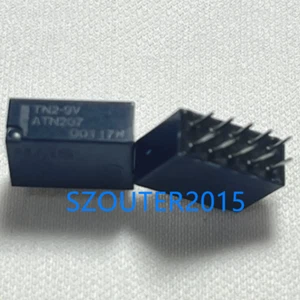 2 PIEZAS RELÉ TN2-9V DPDT 9V 1A 10PIN NUEVO - Imagen 1 de 1