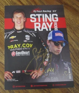 Sting Ray Robb Driver Autographed Signed 6X8 Photograph IndyCar Racing - Picture 1 of 3