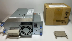 IBM LTO Ultrium3 400/800GB Tape Drive - 24R2126 / 5x Tape + 2x SCSI Terminator - Bild 1 von 8