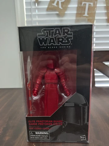 Star Wars Black Series Elite Praetorian Guard Action 6" Figure W/ Case Cover