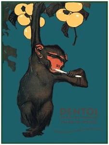 Dentol para sus dientes Ad Decorative Poster. Fine Graphic Home Art Design. 2937 - Picture 1 of 1