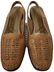 Karen Scott ~Woman Size 7M~ Soft Step Back Strap Sundancer Shoes NWOB. - Picture 1 of 12