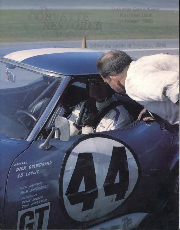 The Corvette Restorer Magazine NCRS SUMMER 1990 - Image 1 of 1