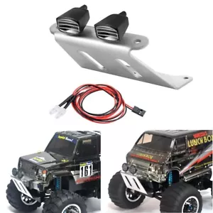 Juego de armadura de parachoques con luces LED para lonchera calabaza medianoche Tamiya CW-01 1/10 - Imagen 1 de 10