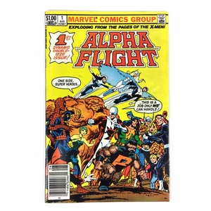Alpha Flight #1 Marvel Comics 1983 Kiosk Byrne X-Men 1. App Puck Marrina sehr guter Zustand - Bild 1 von 12