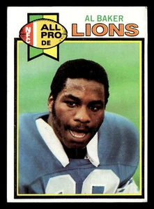 1979 Topps Al Baker #75 VG Detroit Lions Rookie - Picture 1 of 2