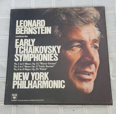 Leonard Bernstein Early Tchaikovsky Symphonies. New York Philharmonic. 3 LP Set Foto 1 de 4