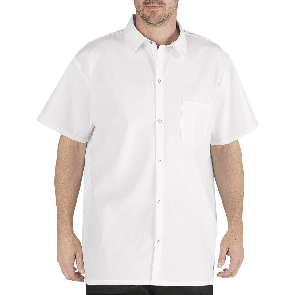 CHEF CODE Multi-purpose Work Shirt, Short Sleeves With Snap Buttons XS-5XL CC125 - Image 1 of 1