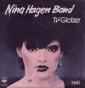 NINA HAGEN BAND: TV-Glotzer (White Punks On Dope) (´78 / rare German PROMO 7") - Bild 1 von 1