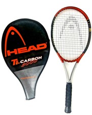 Head Ti Carbon 5000 Tennis Racquet & Cover -Titanium Mesh