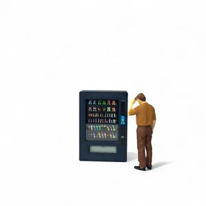 1:43 Authentic View Snack and Beverage Vending Machine – Highly Detailed Diorama - Picture 1 of 4