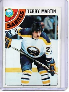 1978-79 TOPPS #118 TERRY MARTIN BUFFALO SABRES - Picture 1 of 2