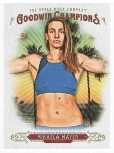 Mikaela Mayer (Multi-Sports Card) 2018 Upper Deck Goodwin Champions # 48 Mint - Picture 1 of 1