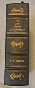 The Gun and its Development By W. W. Greener .Reprint Leather H27C - Imagen 1 de 9